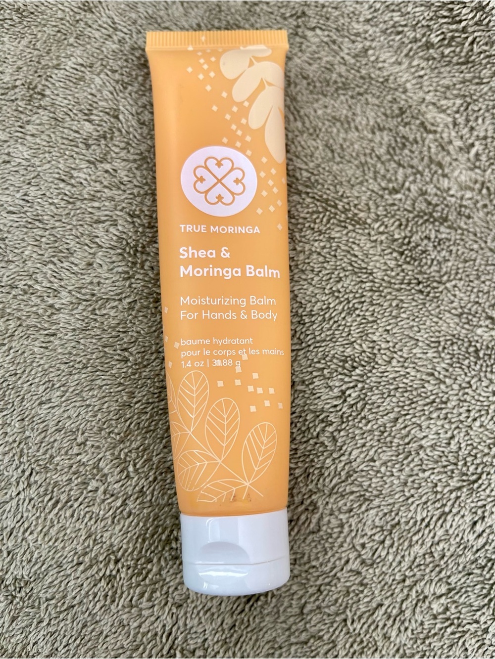 Shea & Moringa Balm - Moisturizing Hand & Body Balm 1.4 oz New